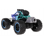 Terénne auto REAL ROCK Crawler s funkciou Smoke - modré